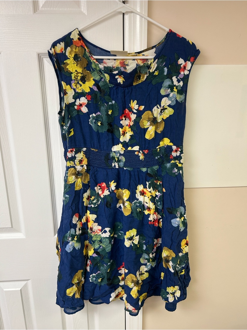 Maeve by Anthropologie Evaline Floral Midi Dress